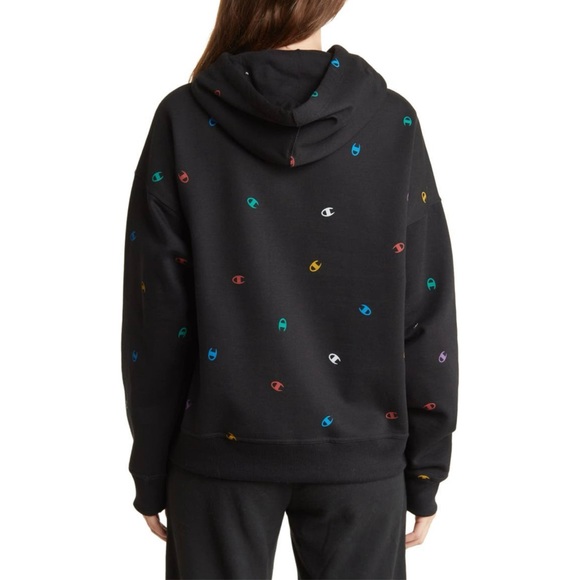 CHAMPION Powerblend Logo Hoodie NWOT - Picture 2 of 11